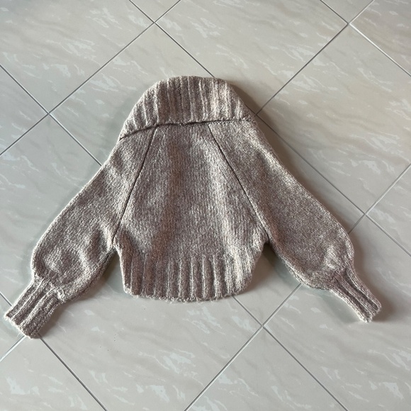 2854 Cult Gaia Camel Virginie Shrug Knit Top XS & Azlyn Knit Strapless top S - Picture 5 of 13